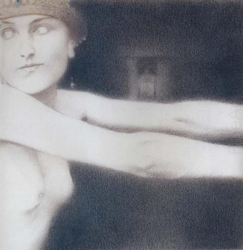 Study of a Woman, Fernand Khnopff